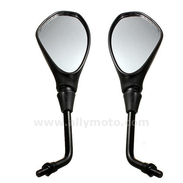 88 Universal Motorcycle Handlebar Rear View Side Mirrors 10Mm@2